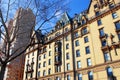 Dakota Building in Central Park, New York. Royalty Free Stock Photo