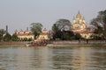 Dakshineswar Kali Temple in Kolkata Royalty Free Stock Photo