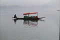 Dal lake Srinagar & house boats Royalty Free Stock Photo