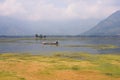 Dal Lake, Srinagar, Jammu an Kashmir, India. Royalty Free Stock Photo