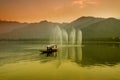Dal lake, Srinagar, Jammu and Kashmir, India Royalty Free Stock Photo