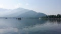 Dal lake in Srinagar, the summer capital of Jammu and Kashmir, India