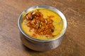 Dal Tadka cooked lentils which are lastly tempered with oil or ghee Royalty Free Stock Photo