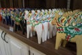 Dalecarlian horses in a store