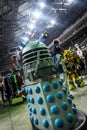 Dalek model at the Yorkshire Cosplay Convention Royalty Free Stock Photo