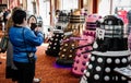 Daleks at a sci-fi convention