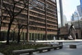 Daley Plaza in Chicago, Illinois, USA, with Picasso Sculpture