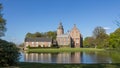 DALFSEN, NETHERLANDS, - May 02, 2015: Medieval Castle Rechteren i
