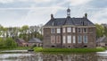 DALFSEN, NETHERLANDS, - May 03, 2015: Medieval estate house Dalfse