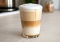 Dalgona Coffee latte glass