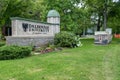 Dalhousie University sign Royalty Free Stock Photo