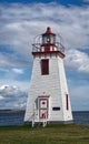 Old lighthouse in Dalhousie, New Brunswick Royalty Free Stock Photo