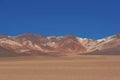 Dali desert in national reserve park Eduardo Avaroa, Bolivia