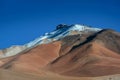 Dali desert in national reserve park Eduardo Avaroa, Bolivia