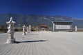 Dali, Yunnan province, China. Chongsheng temple Royalty Free Stock Photo