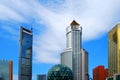 Dalian, China. Friendship square. Royalty Free Stock Photo