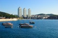 Dalian city seaside