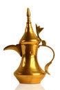 Dallah - the Traditional arabic coffee pot Royalty Free Stock Photo