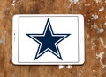 Dallas Cowboys american football team logo Royalty Free Stock Photo