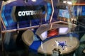 Dallas Cowboys TX media TV stage set star