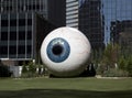 Dallas eyeball sculpture