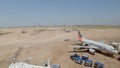 Dallas Fort Worth Airport airfield - DALLAS, UNITED STATES - JUNE 20, 2019 Royalty Free Stock Photo