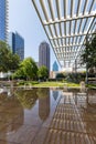 Dallas Performing Arts Center theater building portrait format in Texas, United States Royalty Free Stock Photo