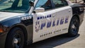 Dallas Police Car on duty - DALLAS, UNITED STATES - OCTOBER 30, 2022