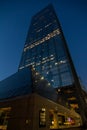 Dallas Skyline at Night Royalty Free Stock Photo