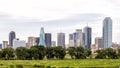 Dallas Skyline from the West, late afternoon