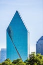 Dallas texas city skyline at daytime Royalty Free Stock Photo