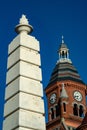 Dallas, Texas - May 7, 2018: Old Red Museum, formerly Dallas County Courthouse in Dallas, Texas