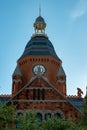 Dallas, Texas - May 7, 2018: Old Red Museum, formerly Dallas County Courthouse in Dallas, Texas