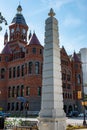 Dallas, Texas - May 7, 2018: Old Red Museum, formerly Dallas County Courthouse in Dallas, Texas