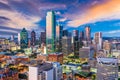 Dallas Texas Skyline Royalty Free Stock Photo