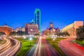 Dallas, Texas, USA Dealey Plaza Royalty Free Stock Photo