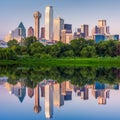 Dallas, Texas, USA Skyline Royalty Free Stock Photo