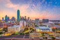 Dallas, Texas, USA skyline at dawn. Royalty Free Stock Photo