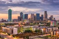 Dallas, Texas, USA Skyline Royalty Free Stock Photo