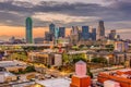 Dallas, Texas, USA Skyline Royalty Free Stock Photo