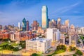 Dallas, Texas, USA Dealey Plaza Royalty Free Stock Photo