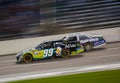 DALLAS, TX - NOVEMBER 04: Carl Edwards 99 passing Mark Martin 55 at the Nascar Sprint Cup AAA Texas 500 at Texas Motorspeedway in