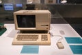 Paris, France - July 13 2019: Apple computer lisa 2, made in 1984