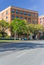 Dallas, TX/USA - circa April 2015: Sixth Floor Museum at Dealey Plaza where Kennedy was shot