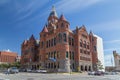 Dallas, TX/USA - circa February 2016: Old Red Museum, formerly Dallas County Courthouse in Dallas, Texas Royalty Free Stock Photo