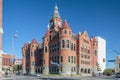 Dallas, TX/USA - circa February 2016: Old Red Museum, formerly Dallas County Courthouse in Dallas, Texas Royalty Free Stock Photo