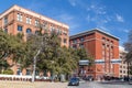 Dallas, TX/USA - circa February 2016: Sixth Floor Museum at Dealey Plaza where Kennedy was shot