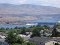 The Dalles Dam Royalty Free Stock Photo