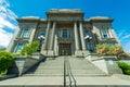 The Front of the Wasco County Courthouse in The Dalles, Oregon, USA