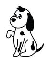 Dalmatian animal coloring